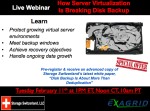 How Server Virtualization is Breaking Disk Backup