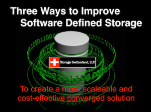 Three Ways To Improve Software Defined Storage