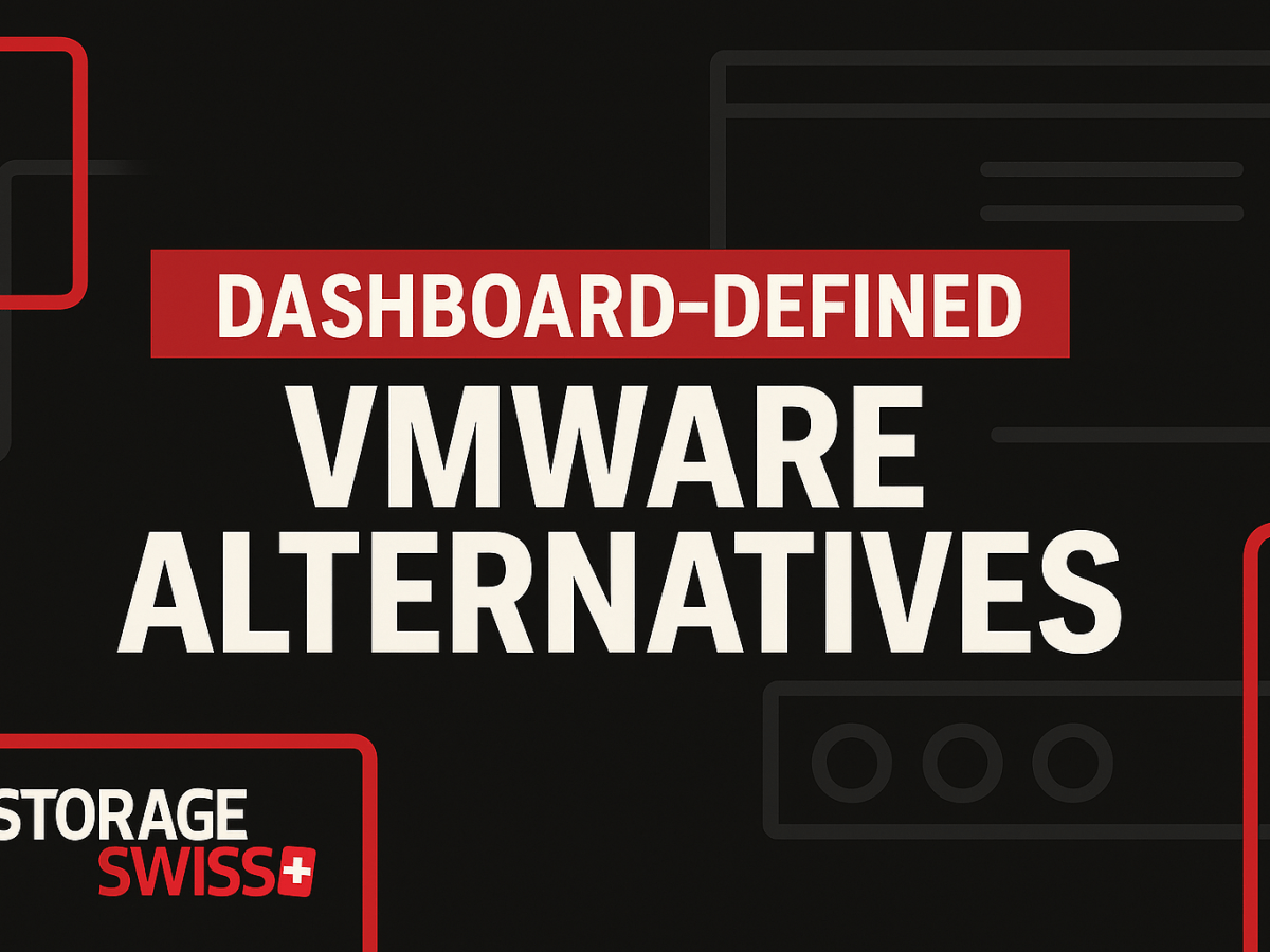 Dashboard Defined VMware&nbsp;Alternatives