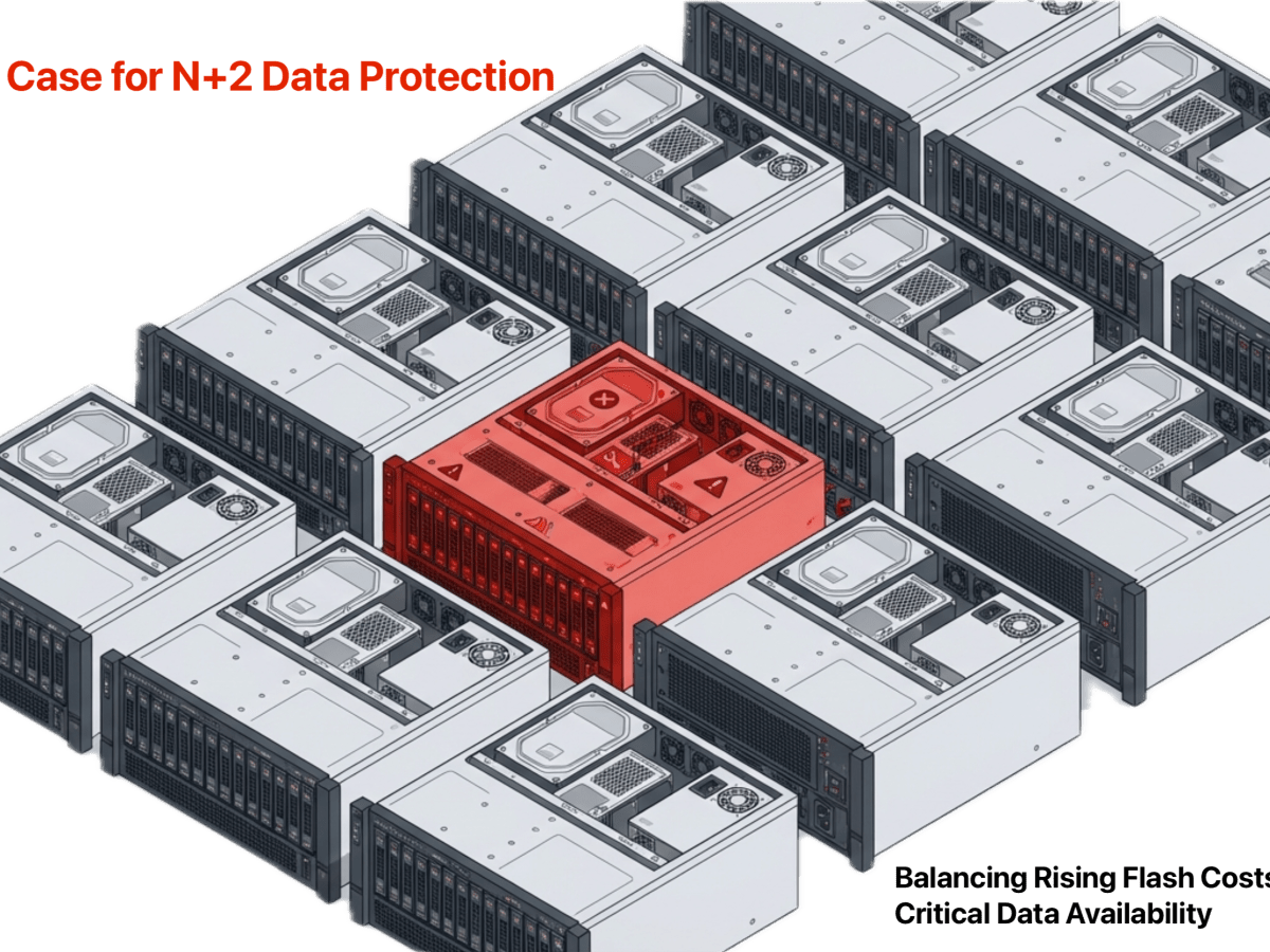 Navigating Rising Storage Costs: Stick with N+2&nbsp;Protection