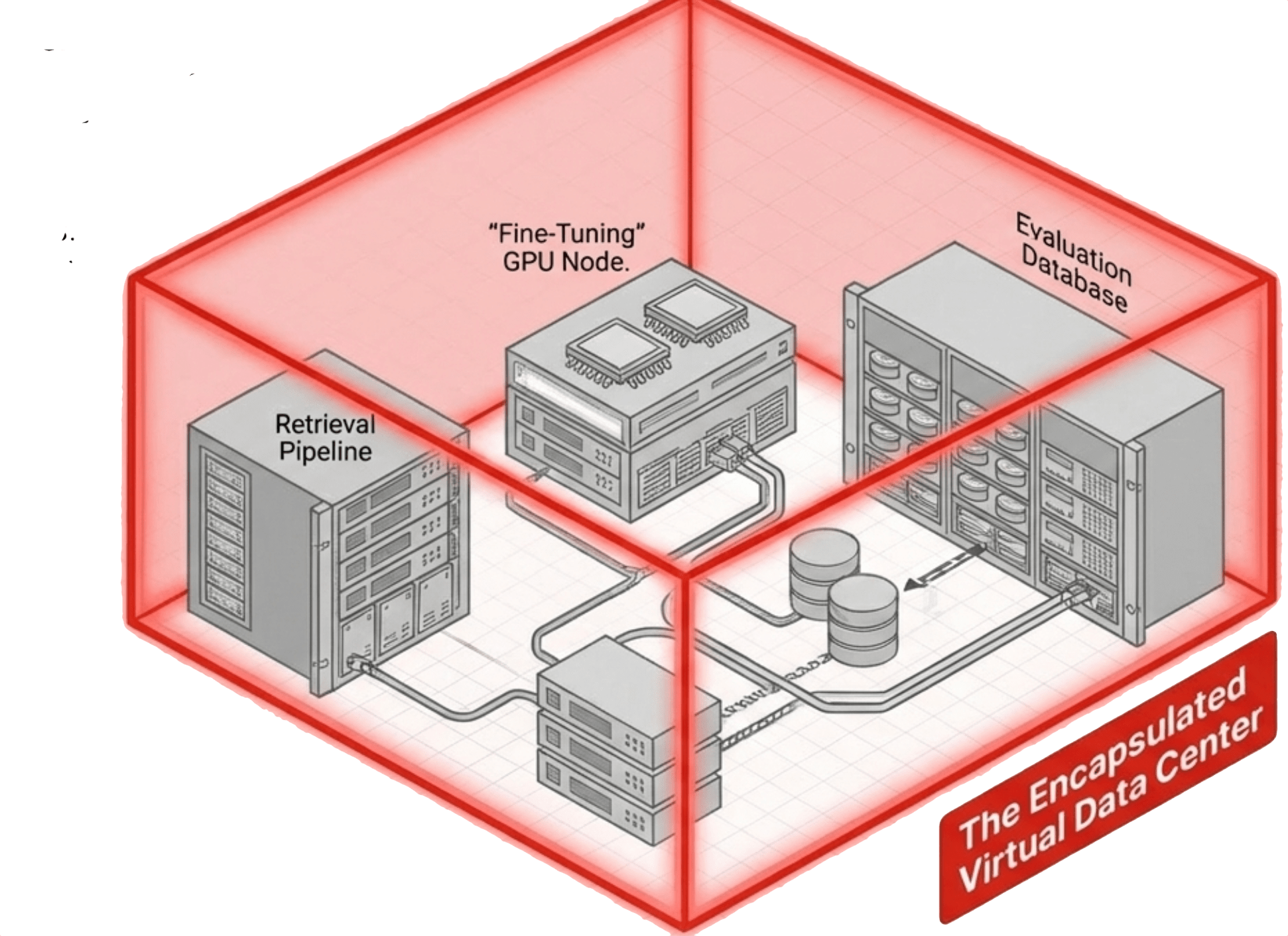 GPU virtual data center encapsulation
