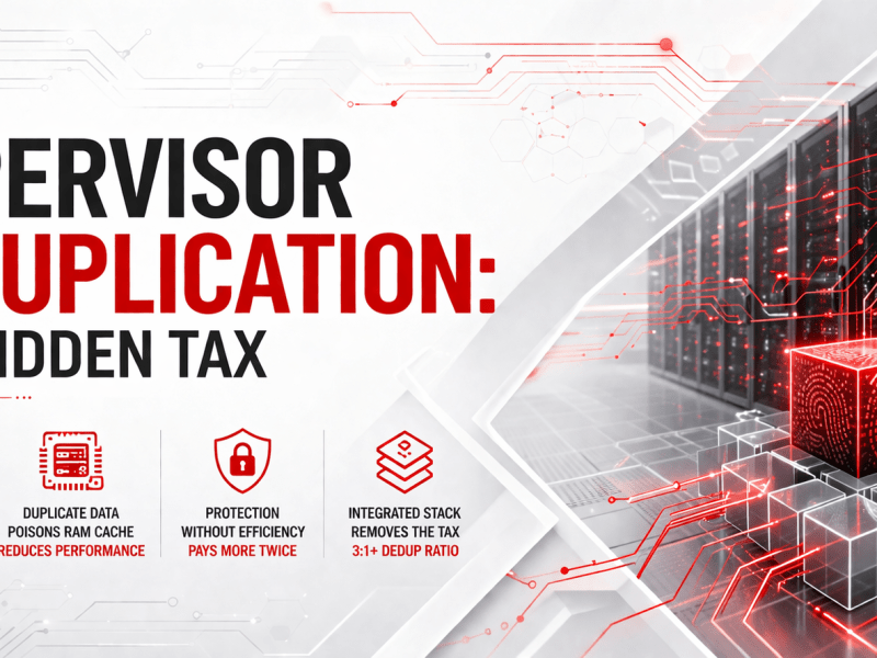 Hypervisor Deduplication: The Hidden&nbsp;Tax