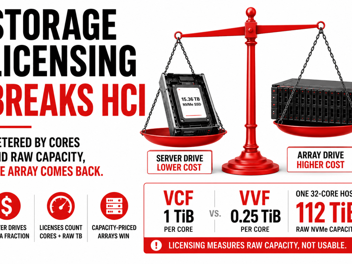Storage Licensing Breaks&nbsp;HCI