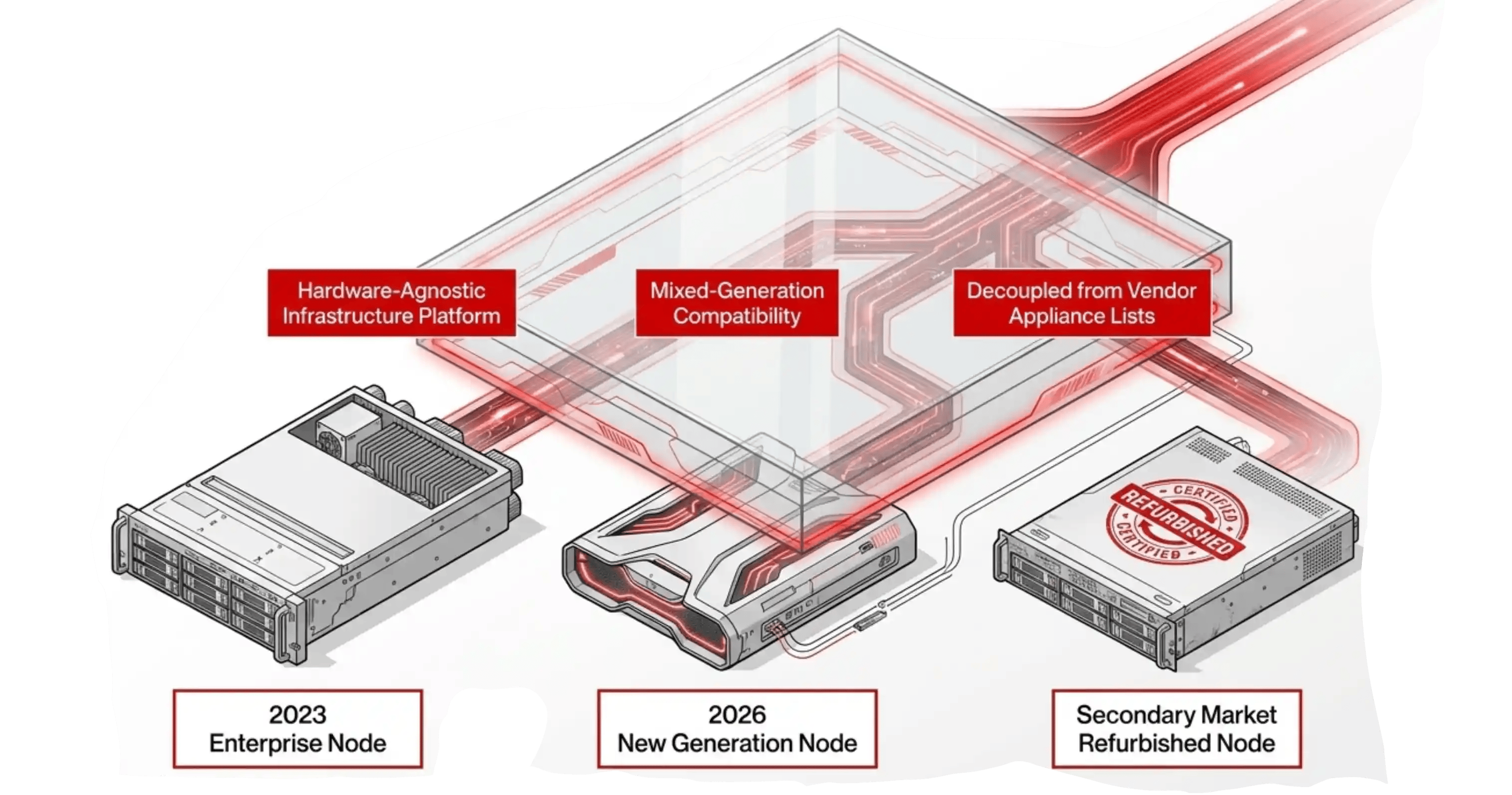 Abstracted infrastructure provides hardware flexibility as rising cloud costs increase