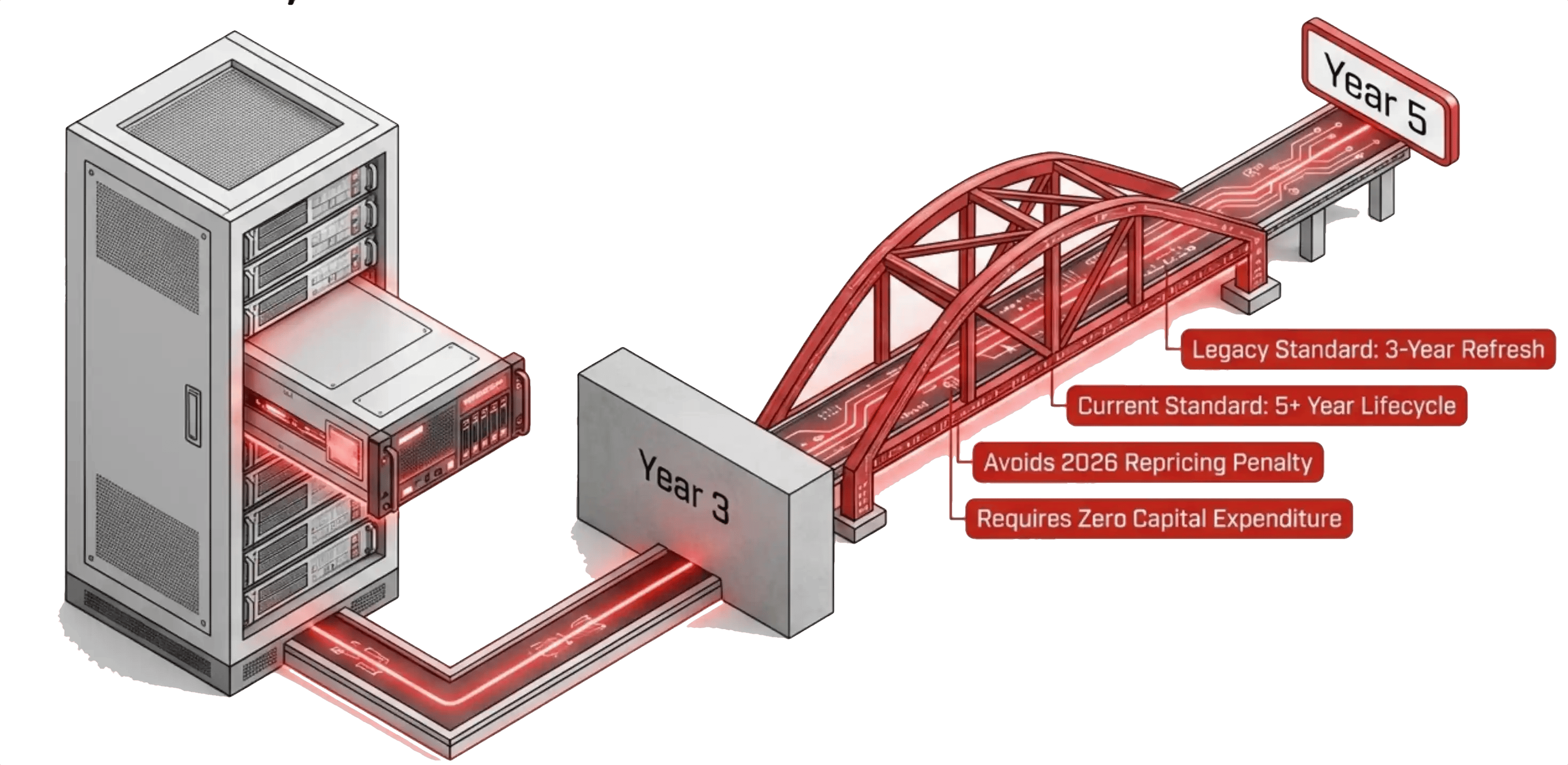 Run enterprise infrastructure longer as rising cloud costs increase